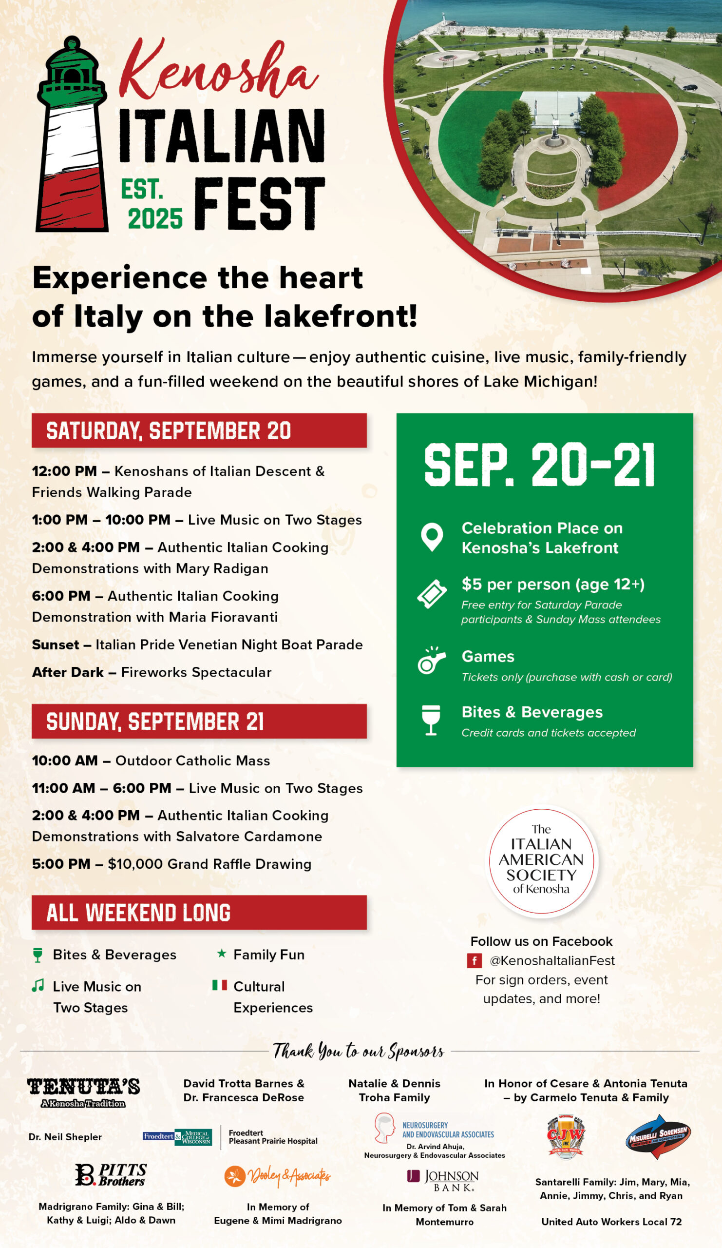 Kenosha Italian Fest Poster