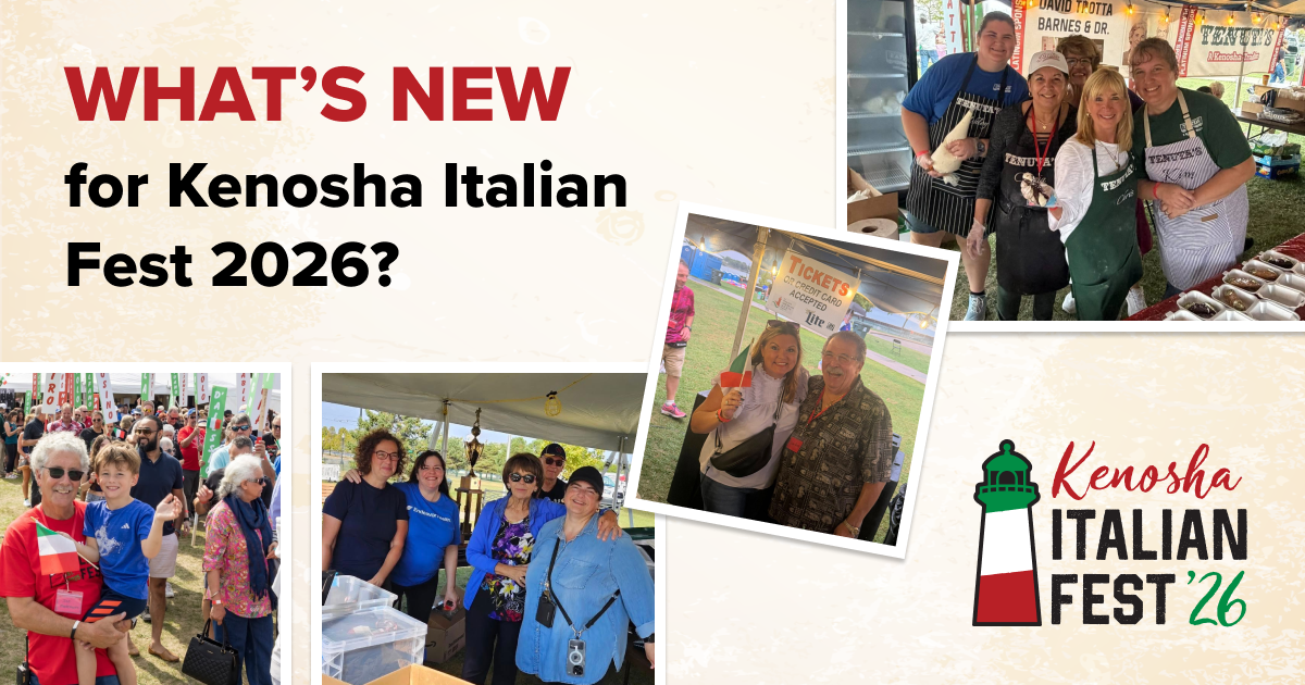 Blog Featured What's new for Kenosha Italian Fest 2026